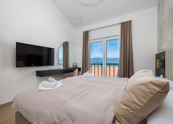 Sunset Ii With Private Pool And Beautiful Sea View ורבניק