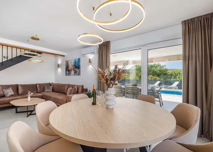 וילה Sunset Ii With Private Pool And Beautiful Sea View ורבניק