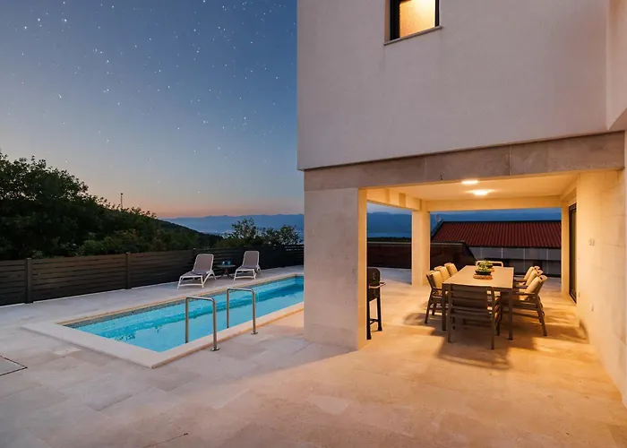 Sunset Ii With Private Pool And Beautiful Sea View Vila *